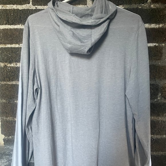 NWT Adidas Women's Grey Transition Lightweight Hoodie, XL. - Picture 4 of 4